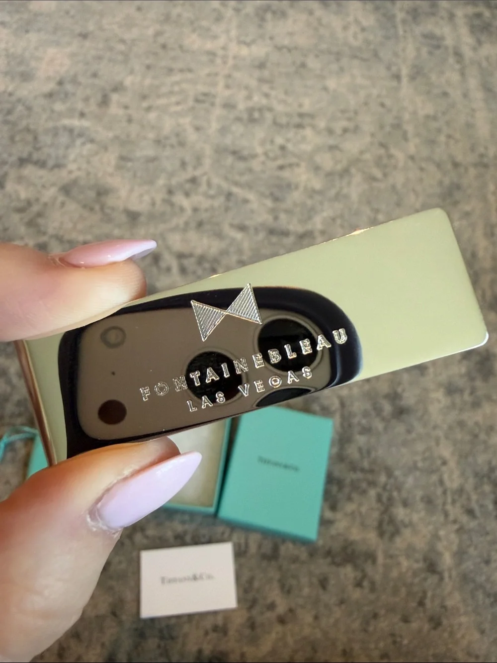 Tiffany & Co MoneyClip w Engraving